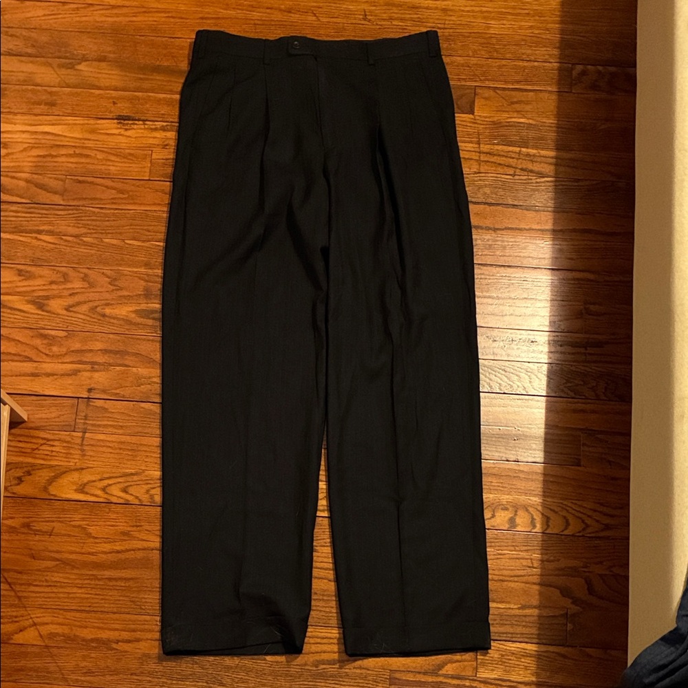 Perry Ellis Black Men's Dress Pants